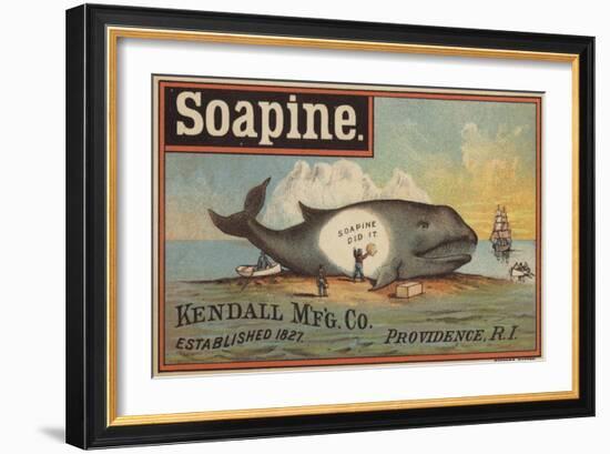 Washing the Whale-null-Framed Giclee Print