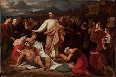 Christ Healing the Sick (Oil on Board)-Washington Allston-Framed Giclee Print