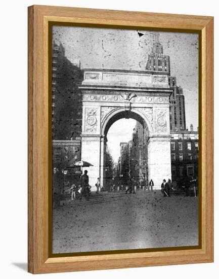 Washington Arch in Plenachrome-Evan Morris Cohen-Framed Premier Image Canvas