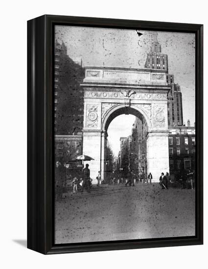 Washington Arch in Plenachrome-Evan Morris Cohen-Framed Premier Image Canvas