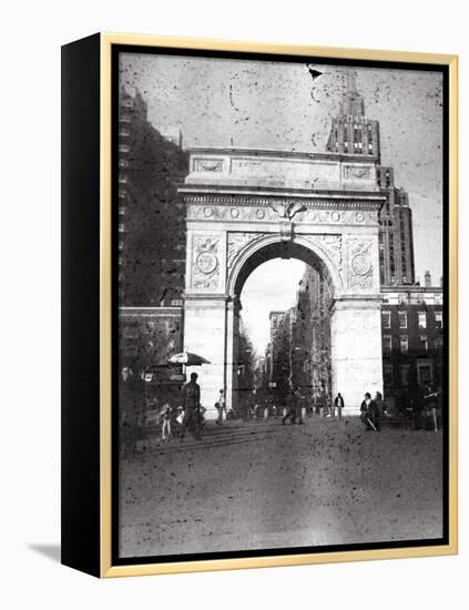 Washington Arch in Plenachrome-Evan Morris Cohen-Framed Premier Image Canvas