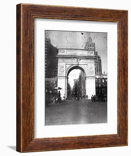 Washington Arch in Plenachrome-Evan Morris Cohen-Framed Photographic Print