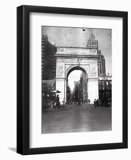 Washington Arch in Plenachrome-Evan Morris Cohen-Framed Photographic Print