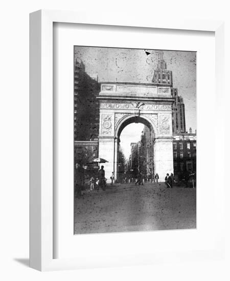 Washington Arch in Plenachrome-Evan Morris Cohen-Framed Photographic Print