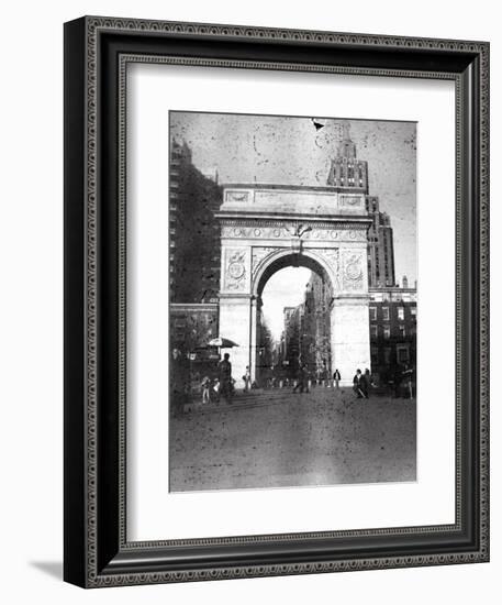 Washington Arch in Plenachrome-Evan Morris Cohen-Framed Photographic Print