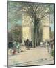 Washington Arch, Spring, 1890-Childe Hassam-Mounted Art Print