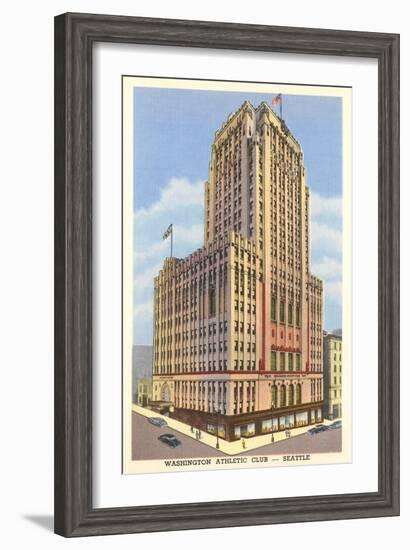 Washington Athletic Club, Seattle, Washington-null-Framed Art Print