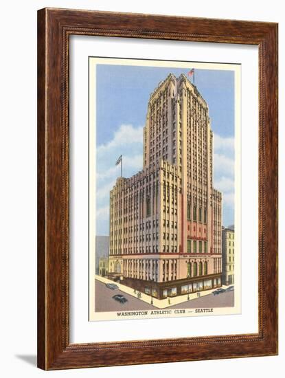 Washington Athletic Club, Seattle, Washington-null-Framed Art Print