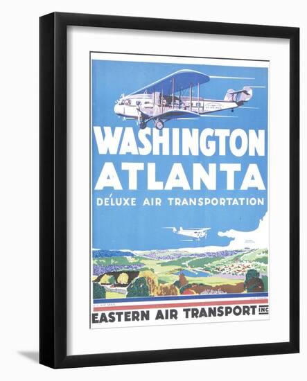 Washington Atlanta-null-Framed Art Print