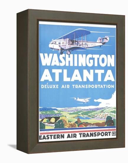 Washington Atlanta-null-Framed Stretched Canvas