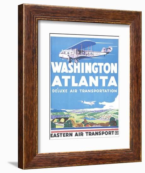 Washington Atlanta-null-Framed Art Print