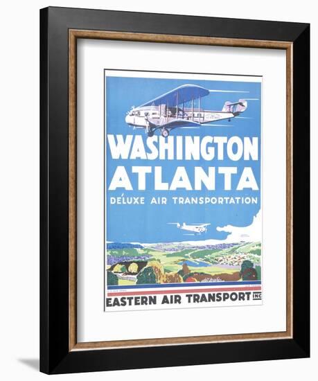 Washington Atlanta-null-Framed Art Print