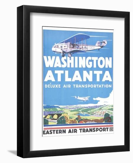 Washington Atlanta-null-Framed Art Print