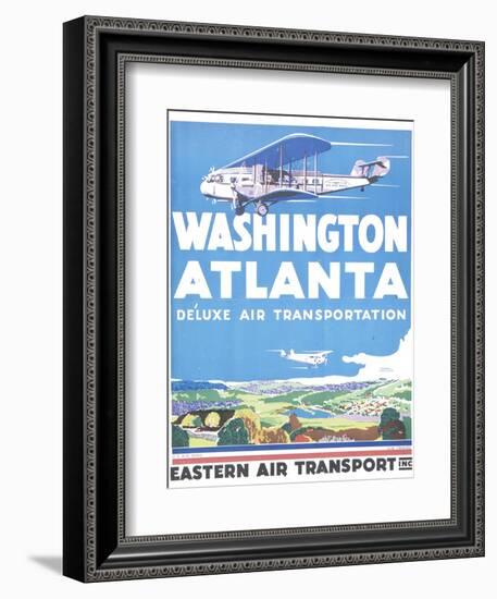 Washington Atlanta-null-Framed Art Print