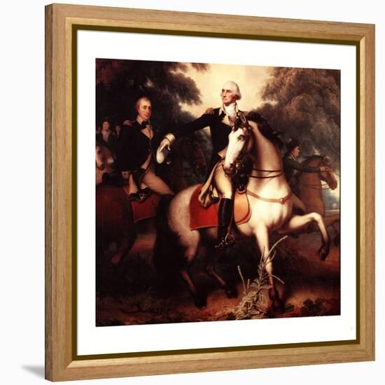 Washington before Yorktown, 1781-Rembrandt Peale-Framed Premier Image Canvas