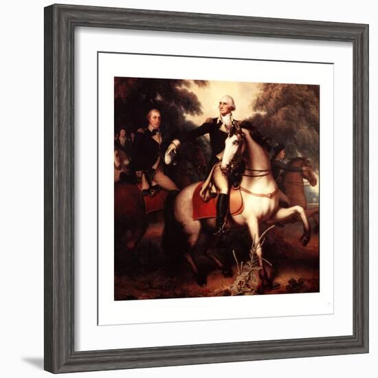 Washington before Yorktown, 1781-Rembrandt Peale-Framed Giclee Print