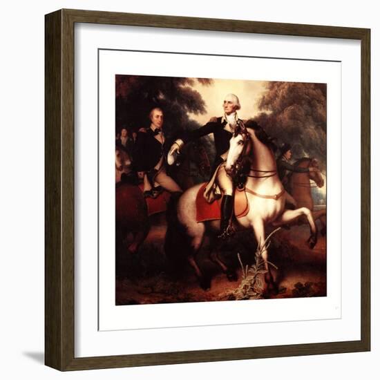Washington before Yorktown, 1781-Rembrandt Peale-Framed Giclee Print