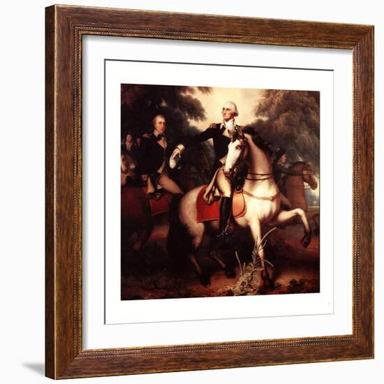 Washington before Yorktown, 1781-Rembrandt Peale-Framed Giclee Print