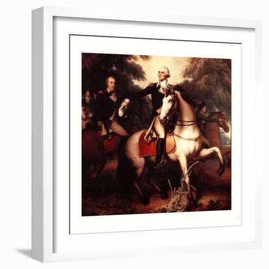 Washington before Yorktown, 1781-Rembrandt Peale-Framed Giclee Print