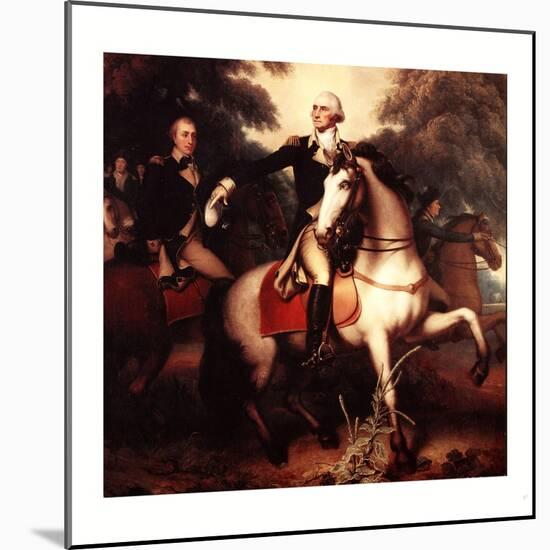 Washington before Yorktown, 1781-Rembrandt Peale-Mounted Giclee Print