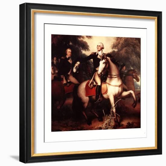 Washington before Yorktown, 1781-Rembrandt Peale-Framed Giclee Print