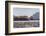 Washington, Bull Stellar Sea Lion Joust on Offshore Rock Near Harem, Off Tatoosh Island-Gary Luhm-Framed Photographic Print