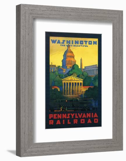 Washington By Pennsylvania Rai-null-Framed Premium Giclee Print