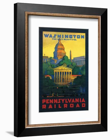 Washington By Pennsylvania Rai-null-Framed Art Print