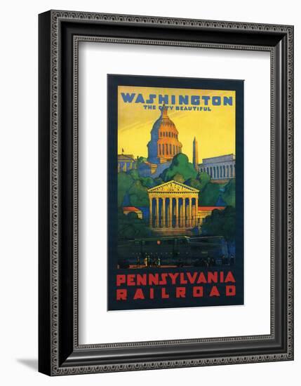 Washington By Pennsylvania Rai-null-Framed Art Print