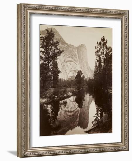 Washington Column, Yosemite, C.1866-Carleton Emmons Watkins-Framed Giclee Print