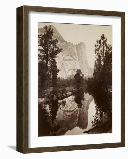 Washington Column, Yosemite, C.1866-Carleton Emmons Watkins-Framed Giclee Print