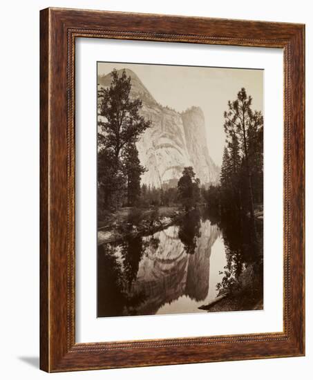 Washington Column, Yosemite, C.1866-Carleton Emmons Watkins-Framed Giclee Print