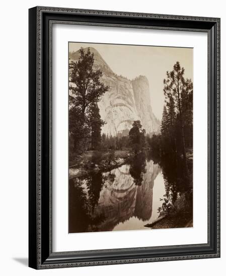 Washington Column, Yosemite, C.1866-Carleton Emmons Watkins-Framed Giclee Print