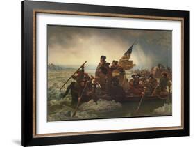 Washington Crossing the Delaware, 1851-Emanuel Leutze-Framed Giclee Print