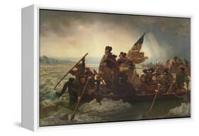 Washington Crossing the Delaware, 1851-Emanuel Leutze-Framed Premier Image Canvas