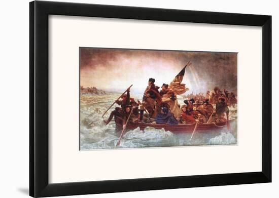 Washington Crossing the Delaware, c.1851-Emanuel Leutze-Framed Art Print