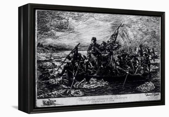 Washington Crossing the Delaware, c.1851-Emanuel Leutze-Framed Premier Image Canvas