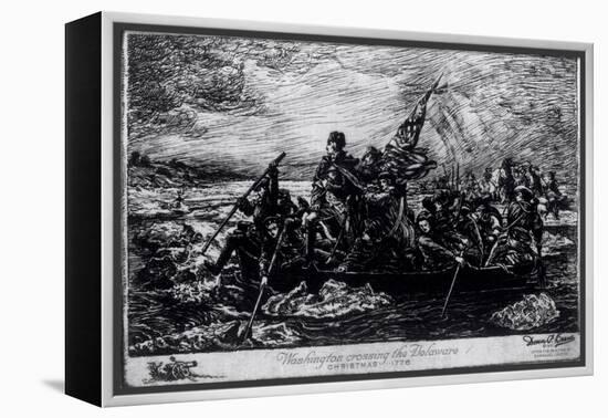 Washington Crossing the Delaware, c.1851-Emanuel Leutze-Framed Premier Image Canvas