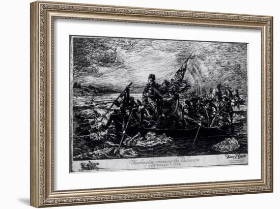 Washington Crossing the Delaware, c.1851-Emanuel Leutze-Framed Giclee Print