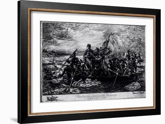 Washington Crossing the Delaware, c.1851-Emanuel Leutze-Framed Giclee Print