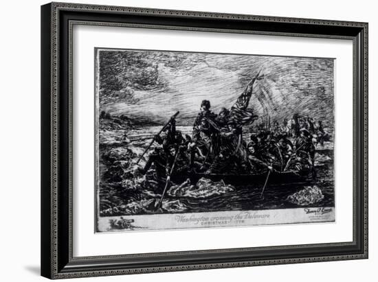 Washington Crossing the Delaware, c.1851-Emanuel Leutze-Framed Giclee Print