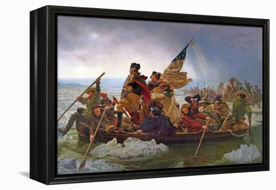 Washington Crossing the Delaware River, 25th December 1776, 1851 (Copy of an Original Painted in…-Emanuel Leutze-Framed Premier Image Canvas