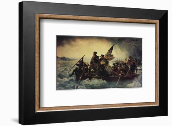 Washington Crossing the Delaware-Emanuel Gottlieb Leutze-Framed Art Print