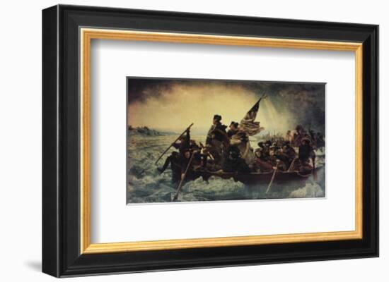 Washington Crossing the Delaware-Emanuel Gottlieb Leutze-Framed Art Print