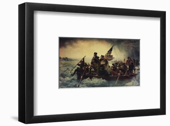 Washington Crossing the Delaware-Emanuel Gottlieb Leutze-Framed Art Print