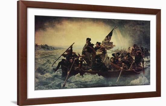 Washington Crossing the Delaware-Emanuel Gottlieb Leutze-Framed Art Print