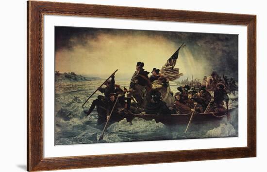 Washington Crossing the Delaware-Emanuel Gottlieb Leutze-Framed Giclee Print