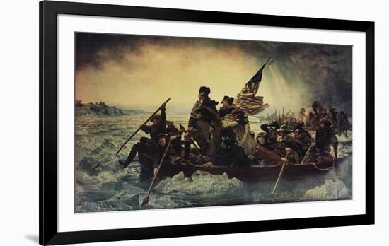 Washington Crossing the Delaware-Emanuel Gottlieb Leutze-Framed Giclee Print