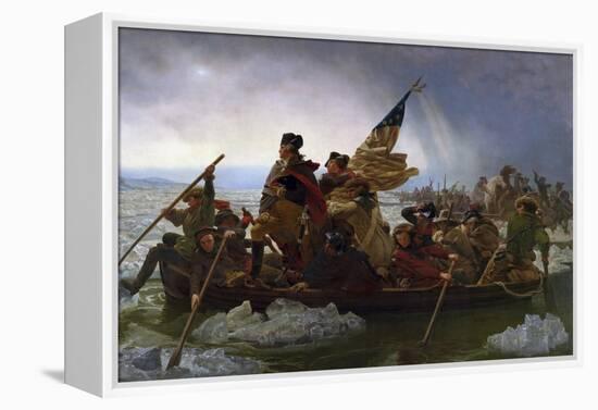 Washington Crossing the Delaware-Emanuel Leutze-Framed Stretched Canvas