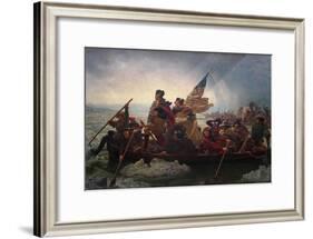 Washington Crossing the Delaware-Emanuel Leutze-Framed Art Print